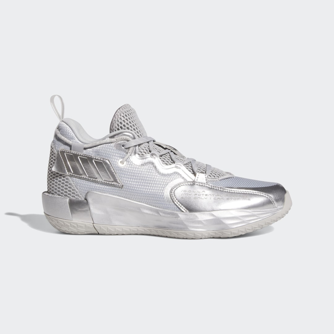 Tenisky a topánky adidas Performance Dame 7 EXTPLY Metalická | FZ0172, 0