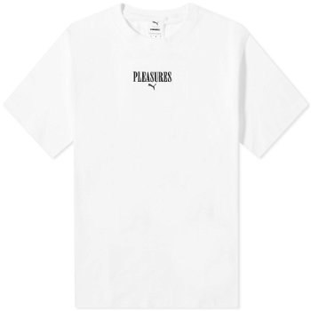 Puma Men's x PLEASURES Graphic T-Shirt Men's White 624096-02