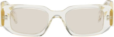 Slnečné okuliare Prada Symbole Chunky Rectangular Frame Sunglasses Žltá | 0PR 17WS 8056262360224, 0