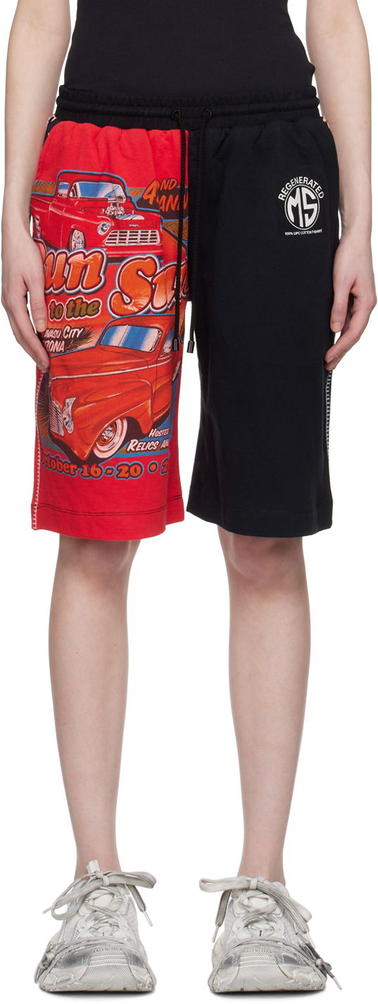 Šortky Marine Serre Printed Shorts Červená | MSH007, 0