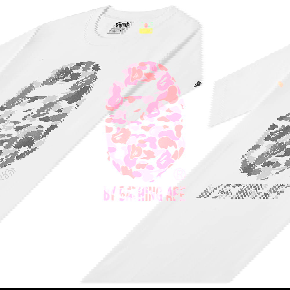 Tričko BAPE Camo By Bathing Ape Tee Biela | 001TEI801005M-WHP, 0