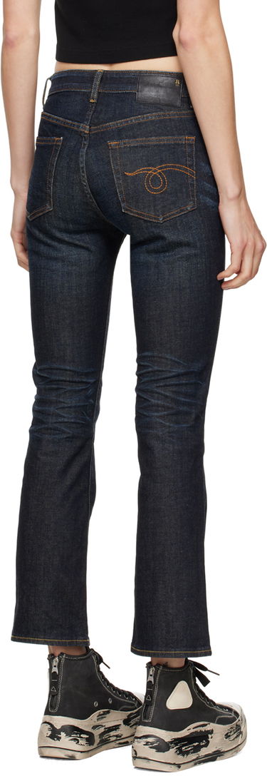 Džínsy R13 R13 Kick Fit Jeans Modrá | R13W0009-D099A, 2