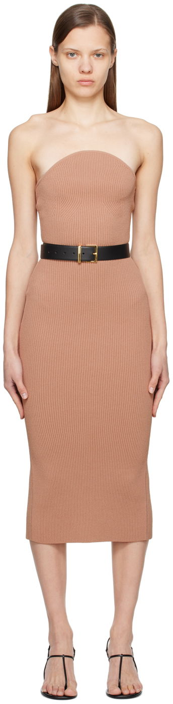 'The Rumer' Strapless Midi Dress