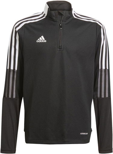 Mikina adidas Originals Tiro 21 Training 1/4 Zip Top Čierna | gm7325, 0
