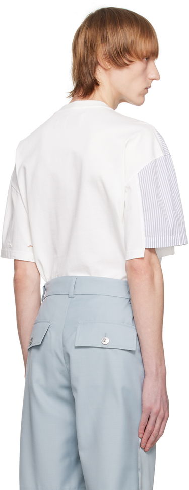 Tričko Feng Chen Wang Feng Chen Wang Distressed T-Shirt Biela | FMS15TS03, 2