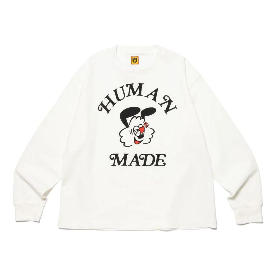 Mikina Human Made Girls Don't Cry Long Sleeve Graphic T-Shirt Biela | XX25CS002, 0