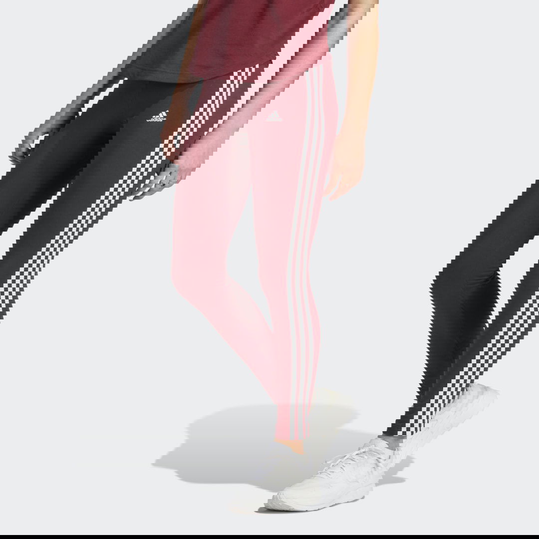 Legíny adidas Originals LOUNGEWEAR Essentials 3-Stripes Leggings Vínová | IM2850, 0