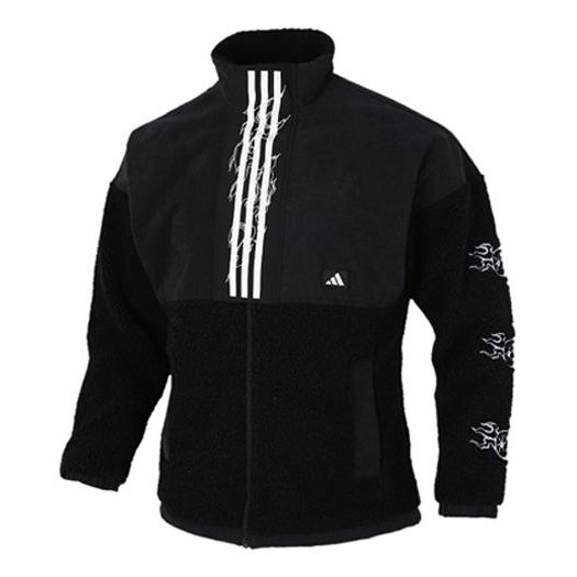 Mikina adidas Originals Casual Warm Windproof Sports Jacket Čierna | GM4435, 0