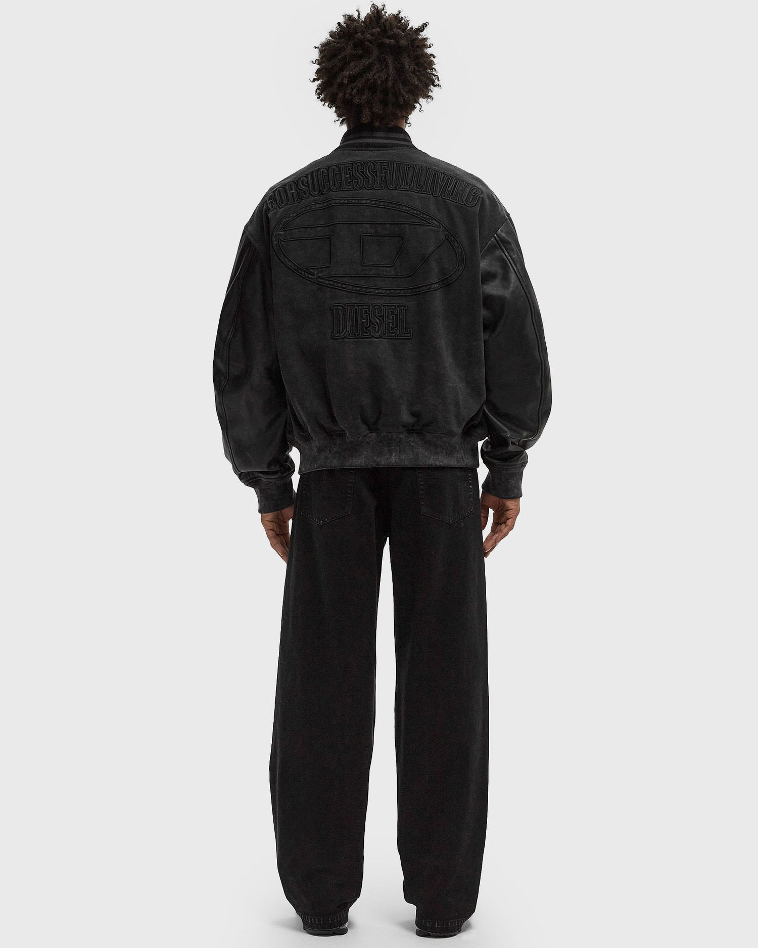 Bomber bunda Diesel L-NYN Bomber Jacket Čierna | A17366-0IKAW-9XX, 1