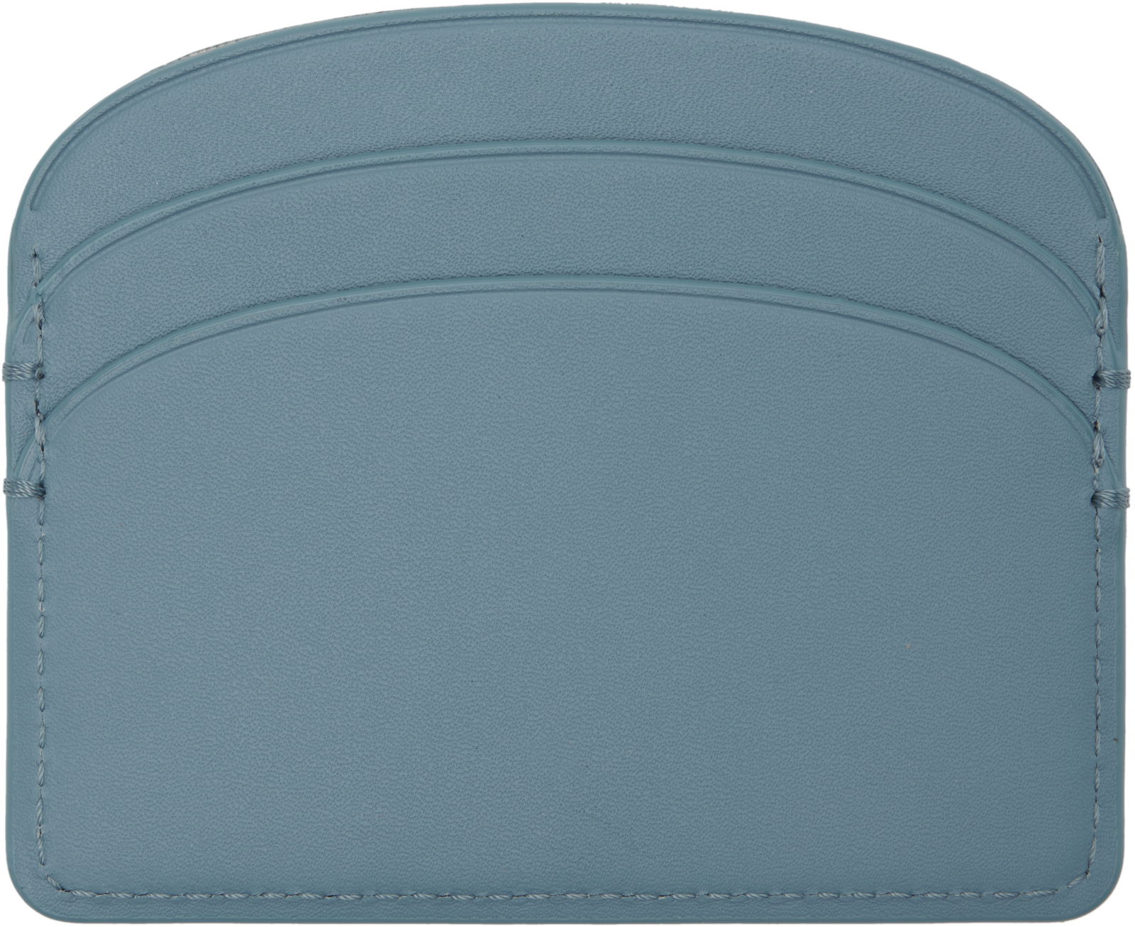 Navy Demi-Lune Card Holder