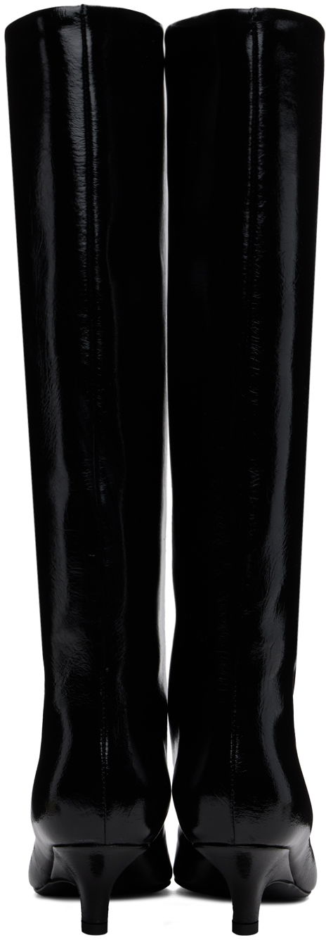 Tenisky a topánky TOTEME 'The Wedge-Heel' Kitten Heel Boots Čierna | 244-WAS0192-LE0020, 1