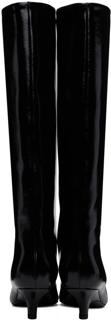 Tenisky a topánky TOTEME 'The Wedge-Heel' Kitten Heel Boots Čierna | 244-WAS0192-LE0020, 1