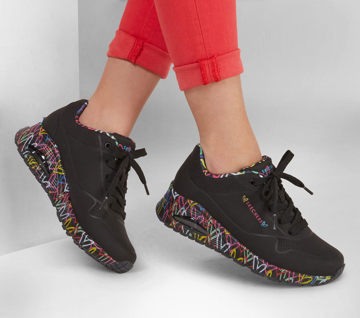 Tenisky a topánky Skechers Uno Čierna | 155506-BBK, 0