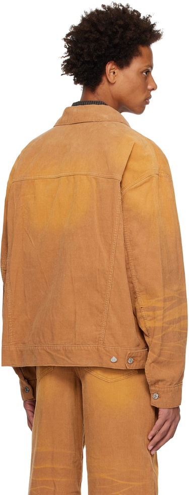 Bunda We11done We11done Oversized Corduroy Jacket Oranžová | WD-DJ3-22-388-U-CM, 2