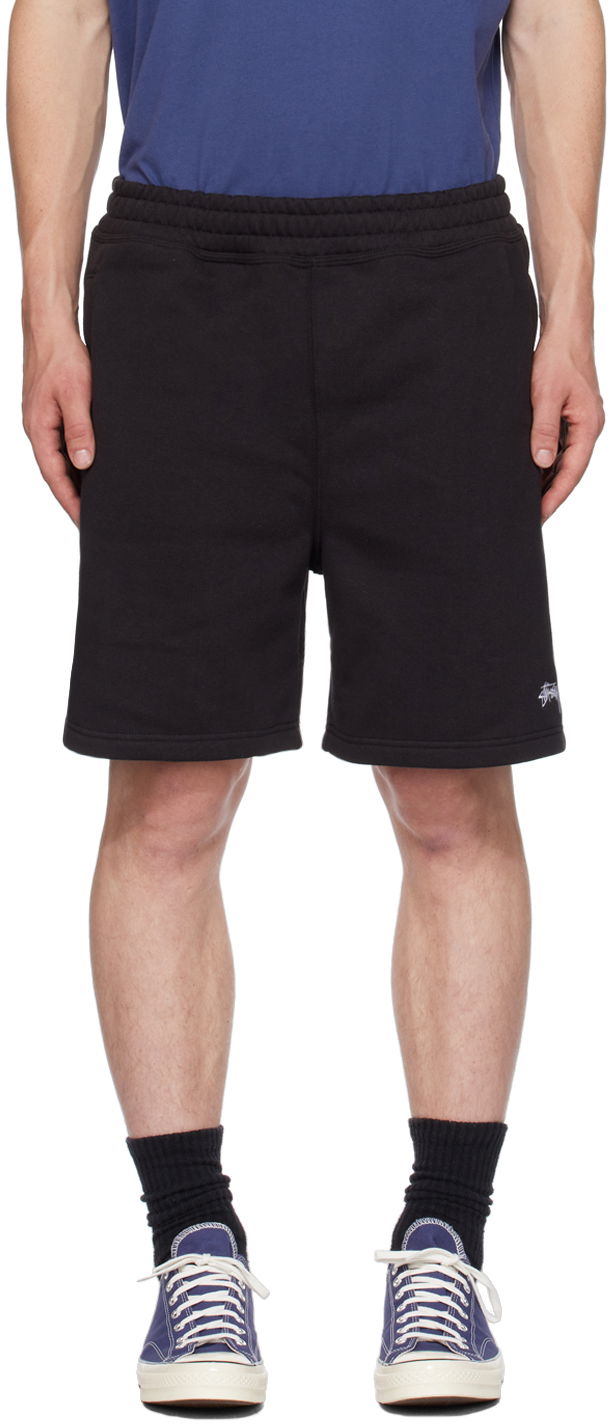 Šortky Stüssy Black Embroidered Čierna | 112305, 0