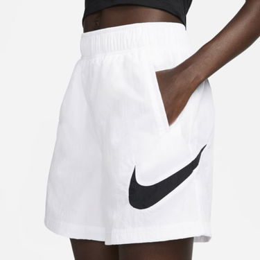 Šortky Nike Sportswear Essential High-Rise Woven Shorts Biela | DM6739-100, 2