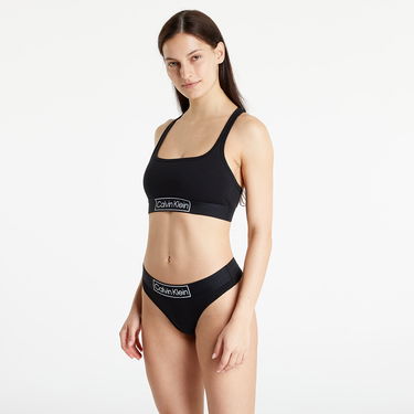 Podprsenka CALVIN KLEIN Reimagined Heritage Unlined Bralette Čierna | QF6768E UB1, 1