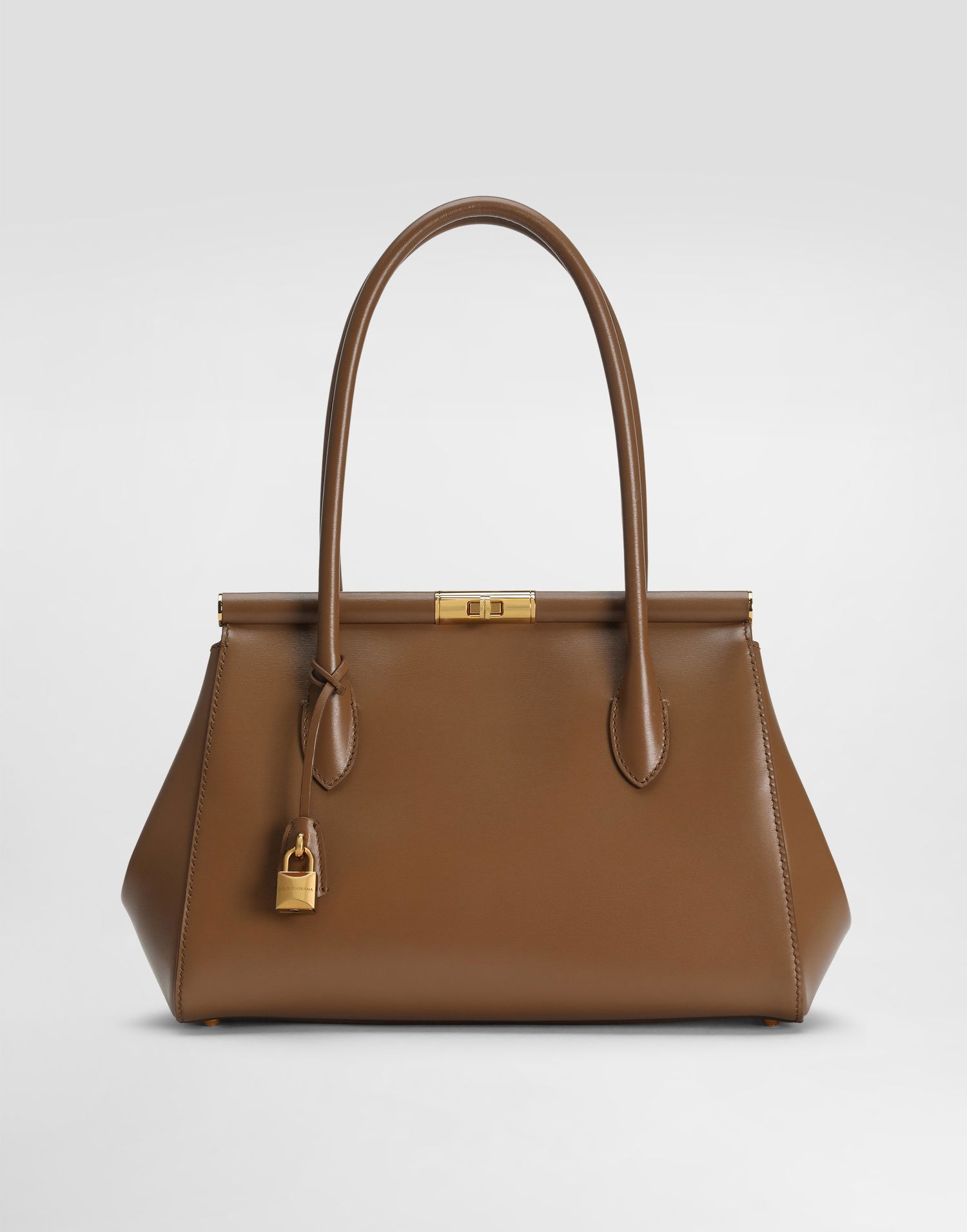 Kabelka Dolce & Gabbana Dolce & Gabbana Marlene Everyday Calf Leather Bag Hnedá | BB7734A3G198Z093, 0