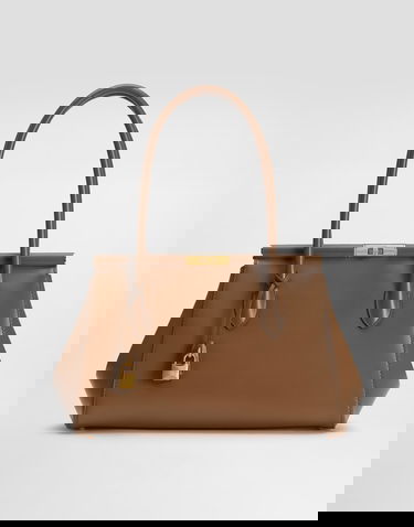 Kabelka Dolce & Gabbana Dolce & Gabbana Marlene Everyday Calf Leather Bag Hnedá | BB7734A3G198Z093, 0