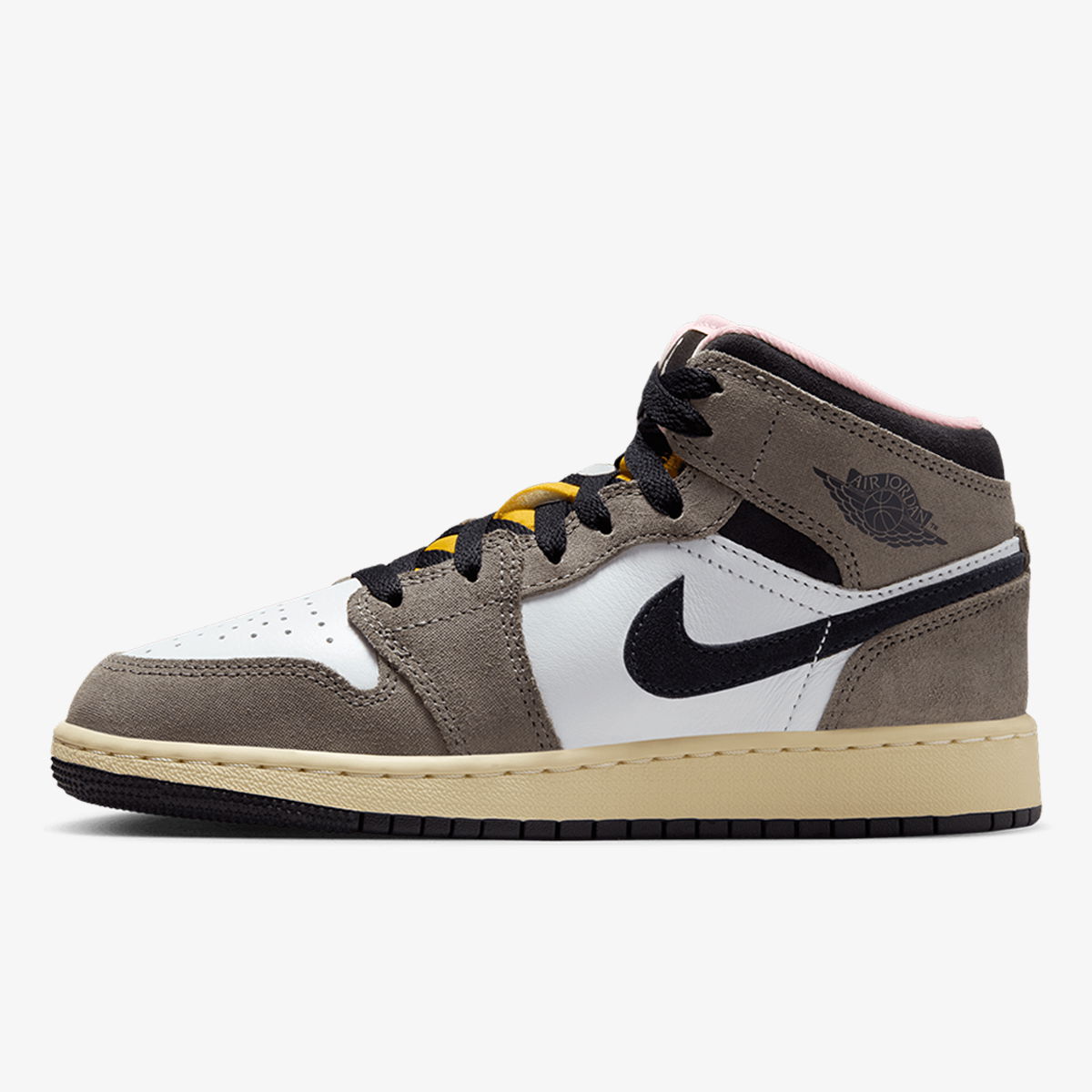 Tenisky a topánky Jordan Nike AIR JORDAN 1 MID SE BG Šedá | HQ2014-100, 0