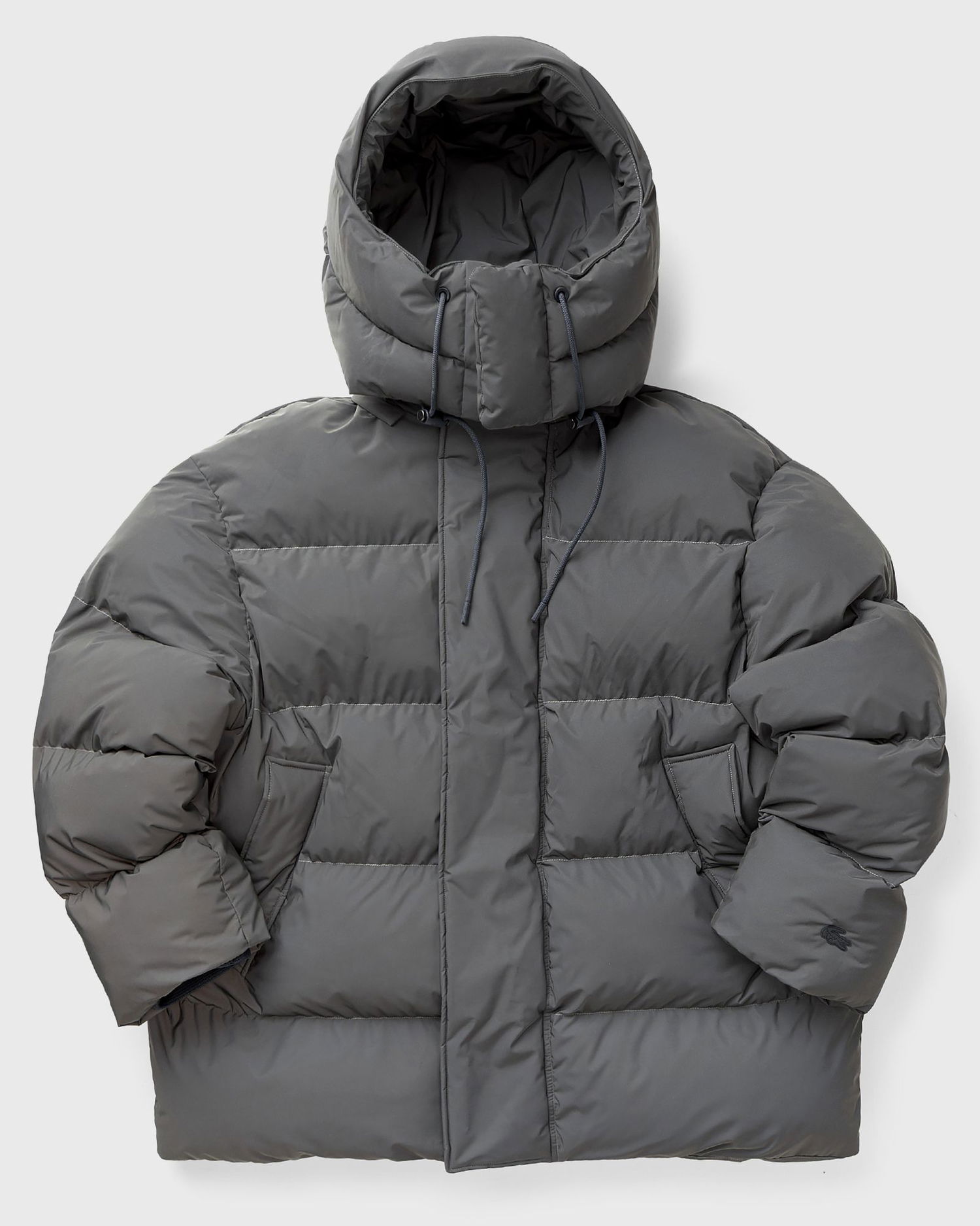 Prešívaná bunda Lacoste Hooded Puffer Jacket Šedá | BH3707-69X, 0