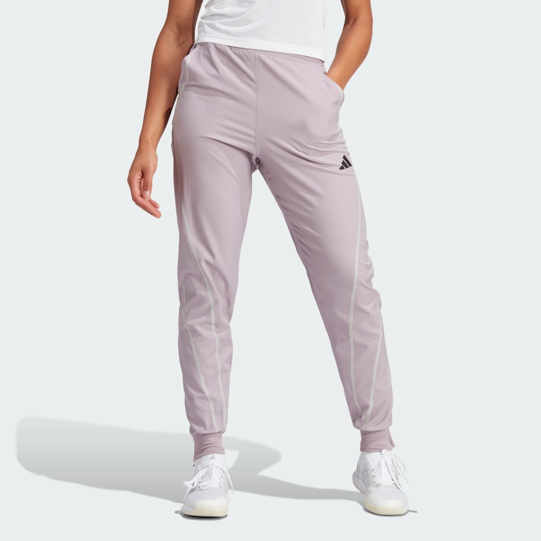 Nohavice adidas Performance HEAT.RDY Pro Woven Trousers Fialová | IL7365, 0