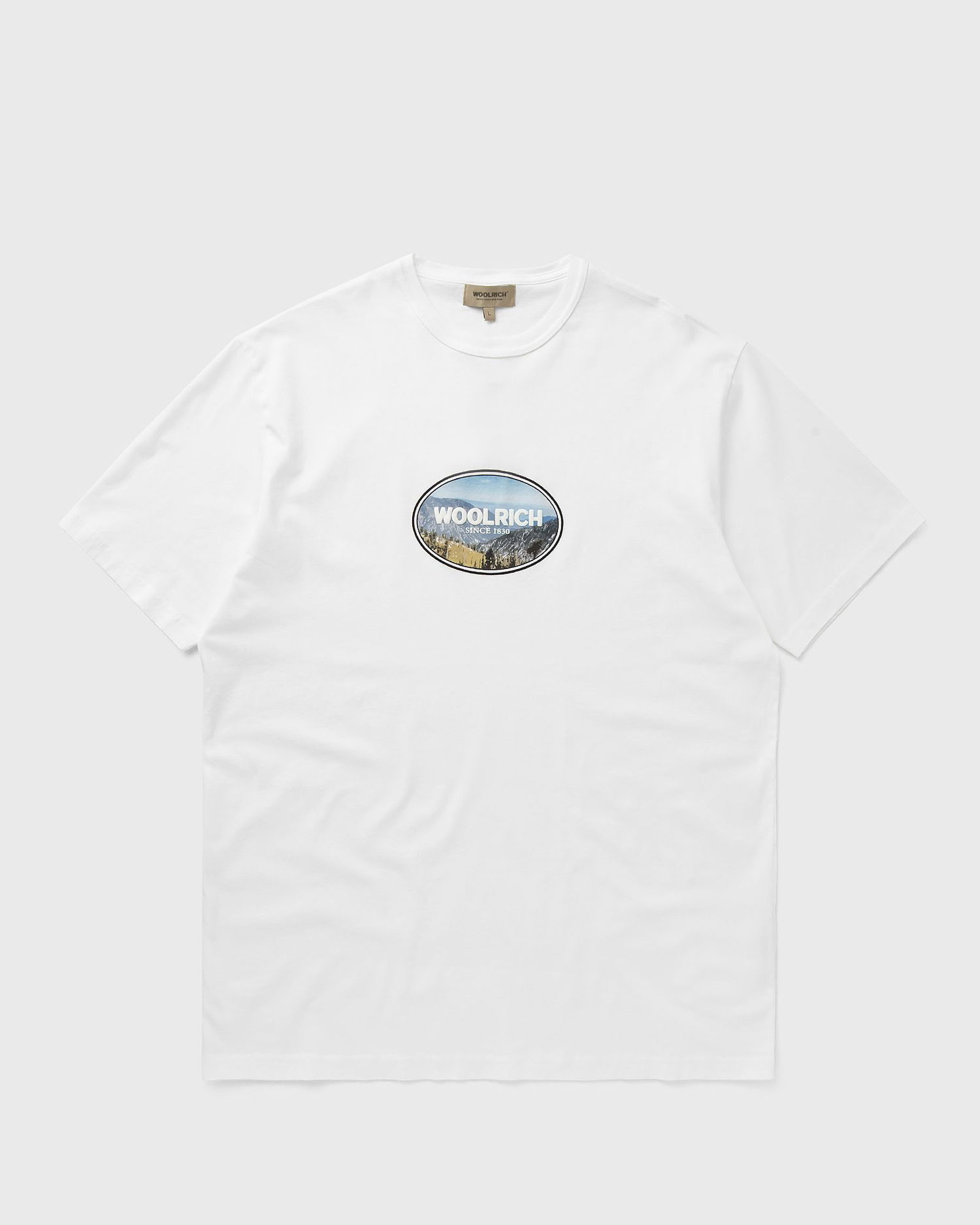 Tričko WOOLRICH Men's Graphic T-Shirt Biela | CFWOTE0160MRUT2926-8041, 0