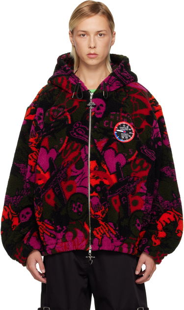 Mikina Chopova Lowena Chopova Lowena Engine Party Oversized Fleece Hoodie Rôznofarebný | 5311, 0