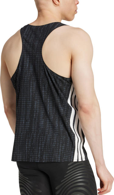 Tielko adidas Originals Adizero Running Singlet Čierna | jn0298, 1