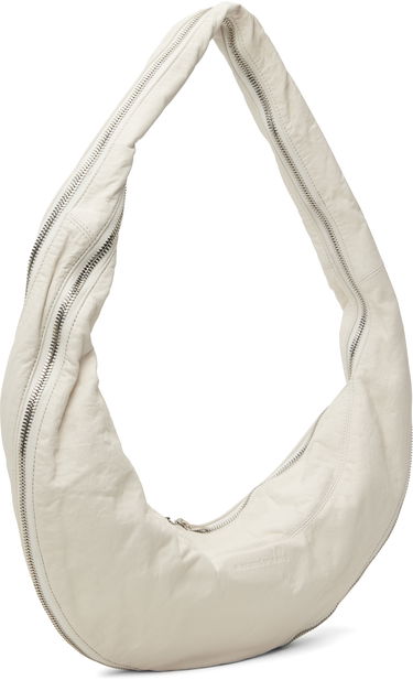 Taška cez rameno Alexander Wang Alexander Wang Twyst Crossbody Memory Leather Bag Biela | 20125X35L, 1