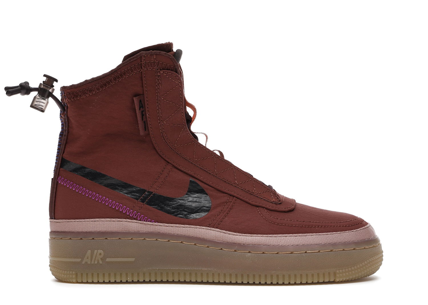 Tenisky a topánky Nike Air Force 1 Shell Burgundy Ash W Vínová | BQ6096-200, 0
