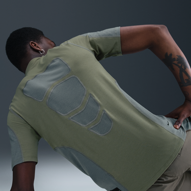 Tričko Nike Tech Dri-FIT Short-Sleeve Mock Neck Base Layer Zelené | IB1522-320, 1