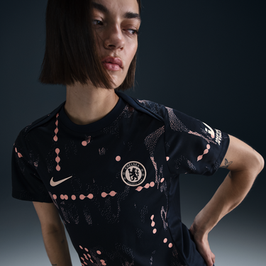 Dres Nike Chelsea FC Academy Pro SE Dri-FIT Pre-Match Short Sleeve T-Shirt Čierna | HJ3139-452, 0