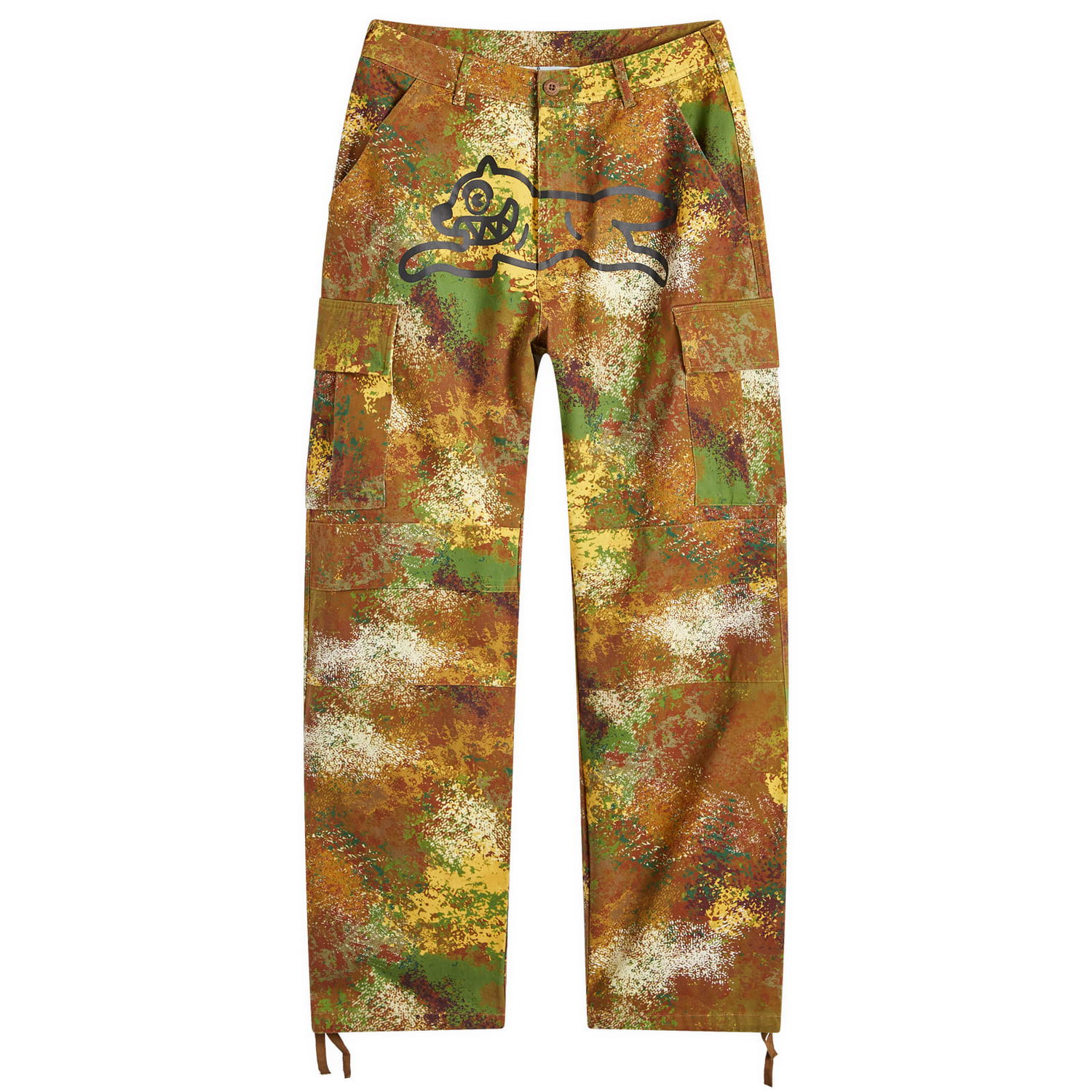Cargo nohavice BBC IceCream Running Dog Camo Cargo Pant Rôznofarebný | IC24430-CMO, 1