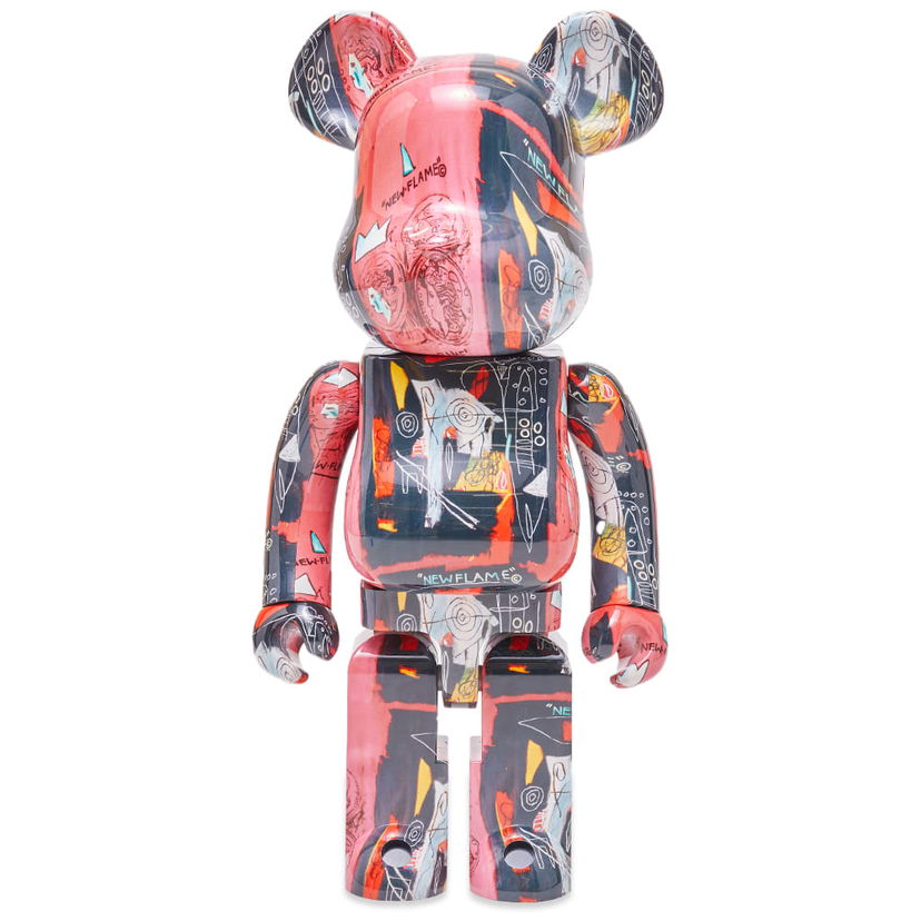 Zberateľské Medicom Toy Be@rbrick Andy Warhol x Jean-Michel Basquiat Figure #1 1000% Červená | 4530956593333