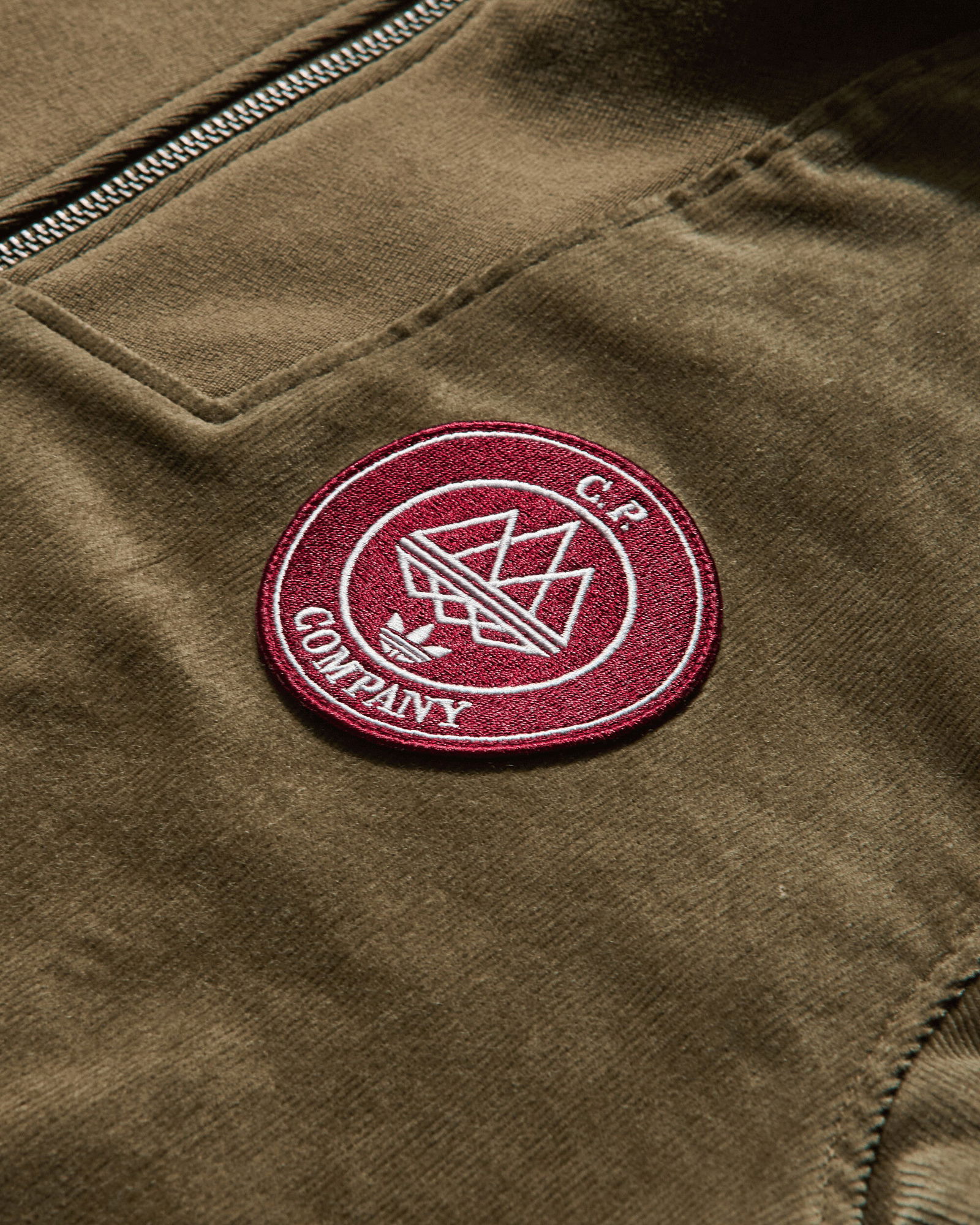 Corduroy Track Jacket