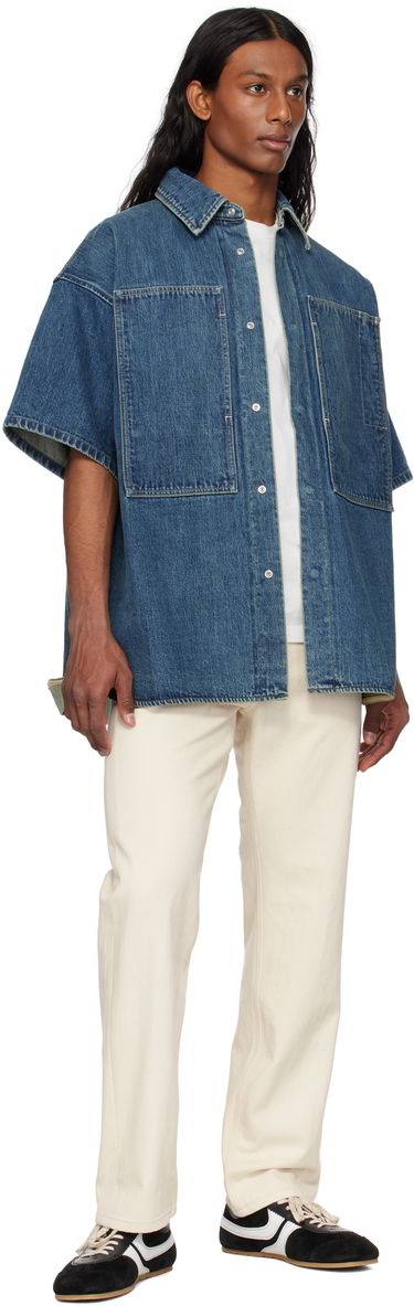 Košeľa Jil Sander Jil Sander Patch Pocket Denim Overshirt Modrá | J47DL0168_J45291, 3