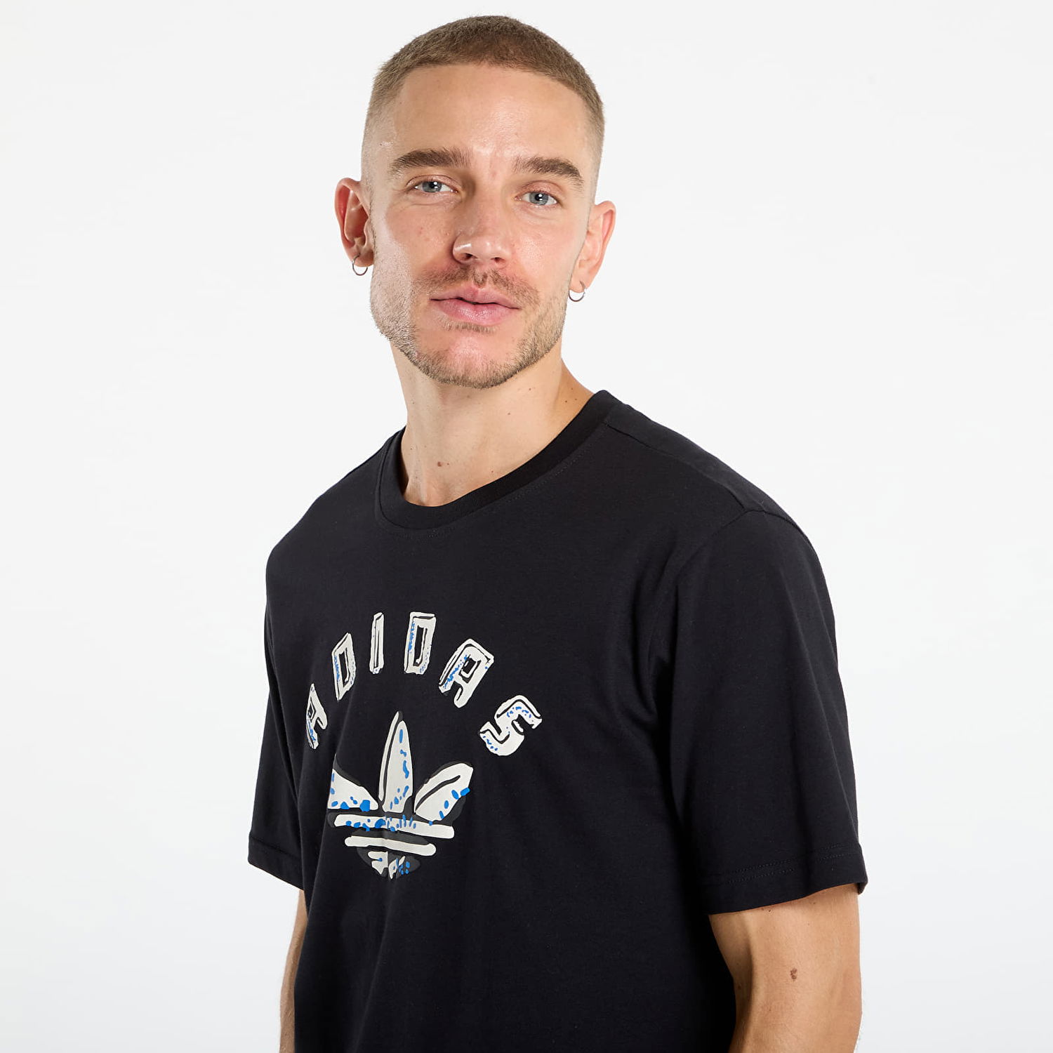 Tričko adidas Originals adidas Graphic Tee Čierna | JX3090, 1