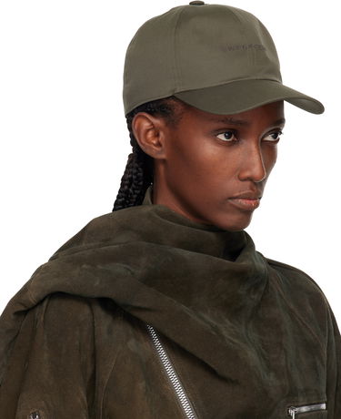 Šiltovka Rick Owens Concordians Owenscorp Embroidered Cap Zelené | RA02E0700 TEEM7, 3