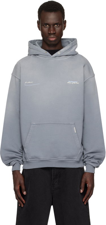 Mikina Represent Clo Represent 'Patron Of The Club' Hoodie Šedá | MLM4270, 0
