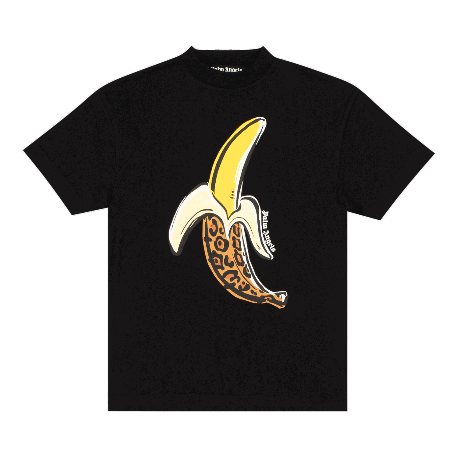 Tričko Palm Angels Banana Classic Tee Čierna | PMAA001F22JER0061018, 0