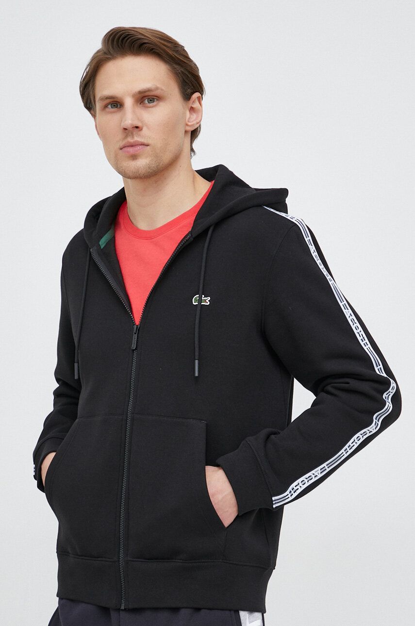 Brand Stripes Zipped Hoodie