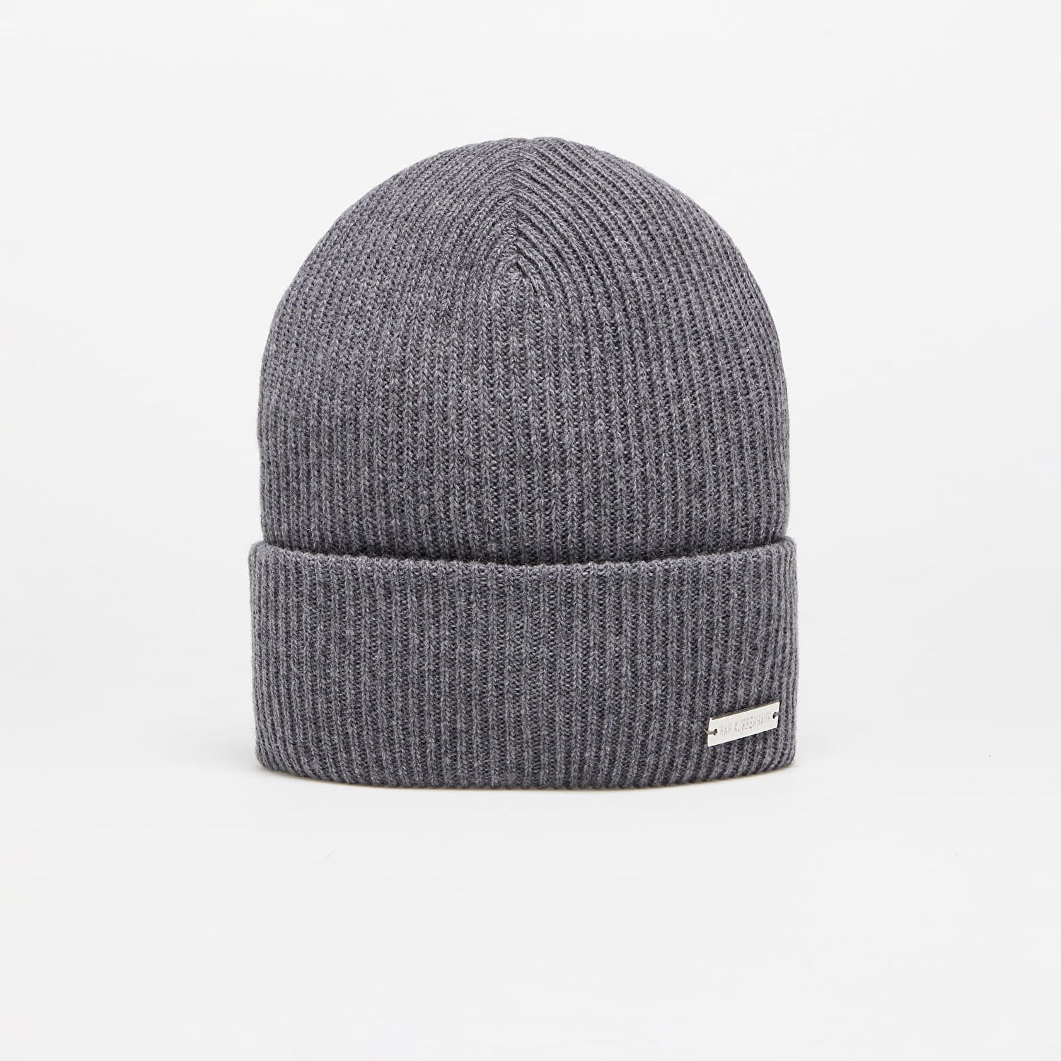 Kulicha Han Kjøbenhavn Han Beanie Metal Plate Logo Šedá | A-131792-034, 0