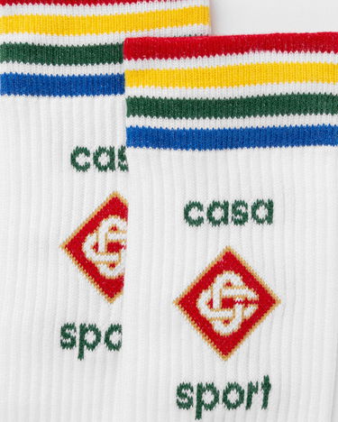 Ponožky Casablanca Sport Socks Biela | APS25-ACC-010-02, 3