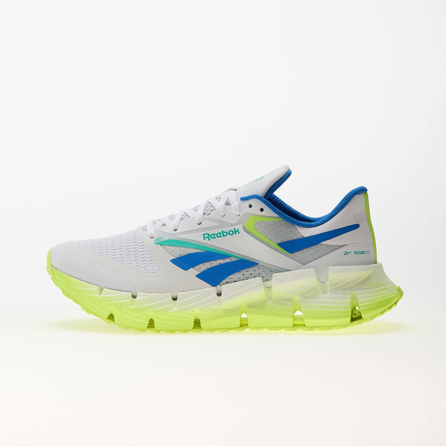 Tenisky a topánky Reebok Floatzig 1 Footwear White/ Digital Lime/ Kinetic Blue Biela | 100206728, 0
