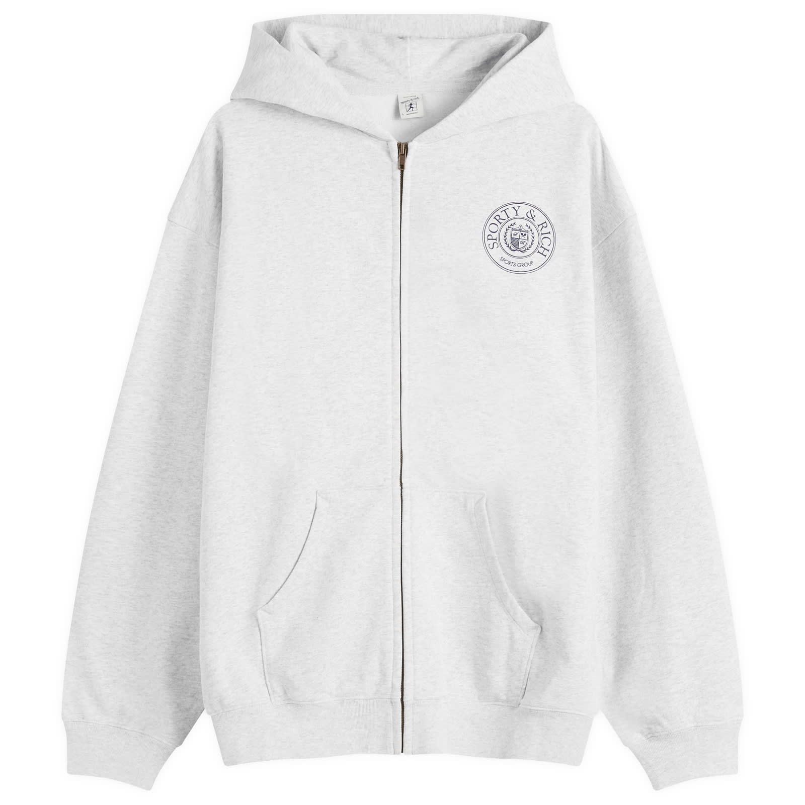 Crest Zip Hoodie