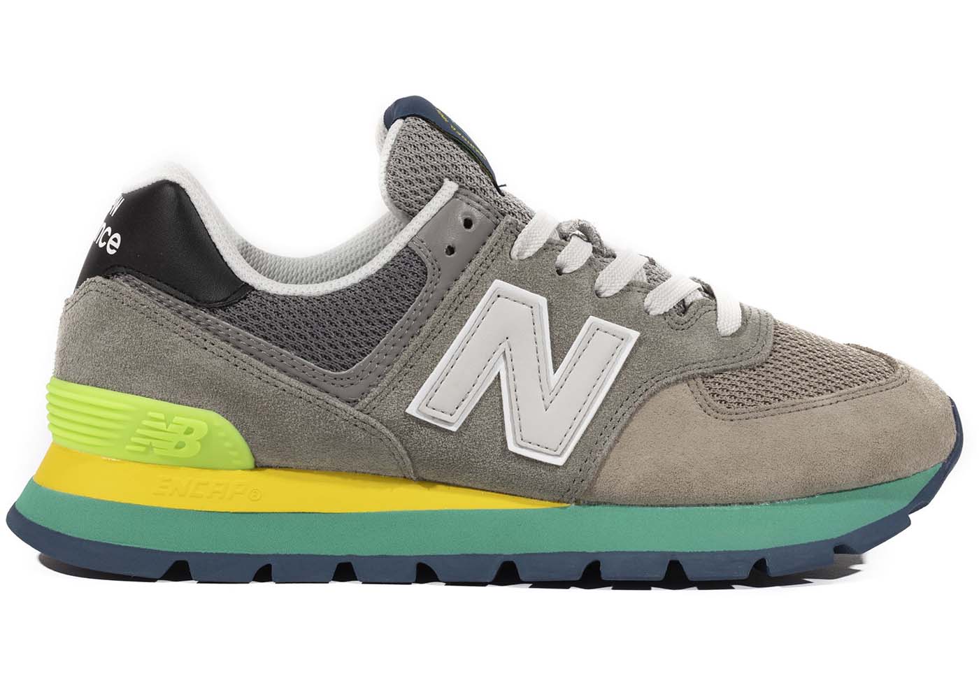 Tenisky a topánky New Balance 574 Rugged Grey Yellow Emerald Rôznofarebný | ML574DSJ, 0