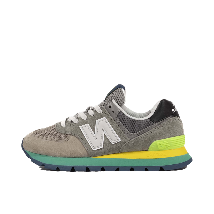 Tenisky a topánky New Balance 574 Rugged Grey Yellow Emerald Rôznofarebný | ML574DSJ