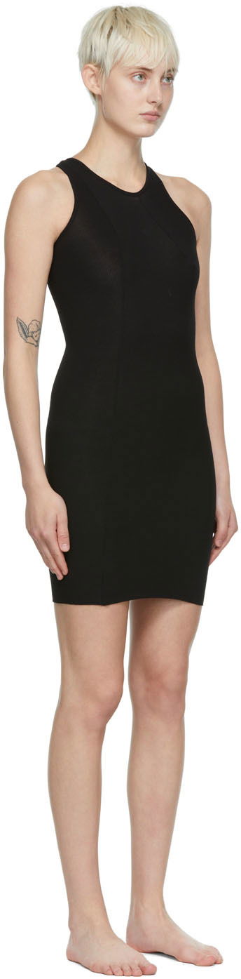 Šaty SKIMS Lounge One Shoulder Cutout Dress Čierna | Ap-drs-1556, 1