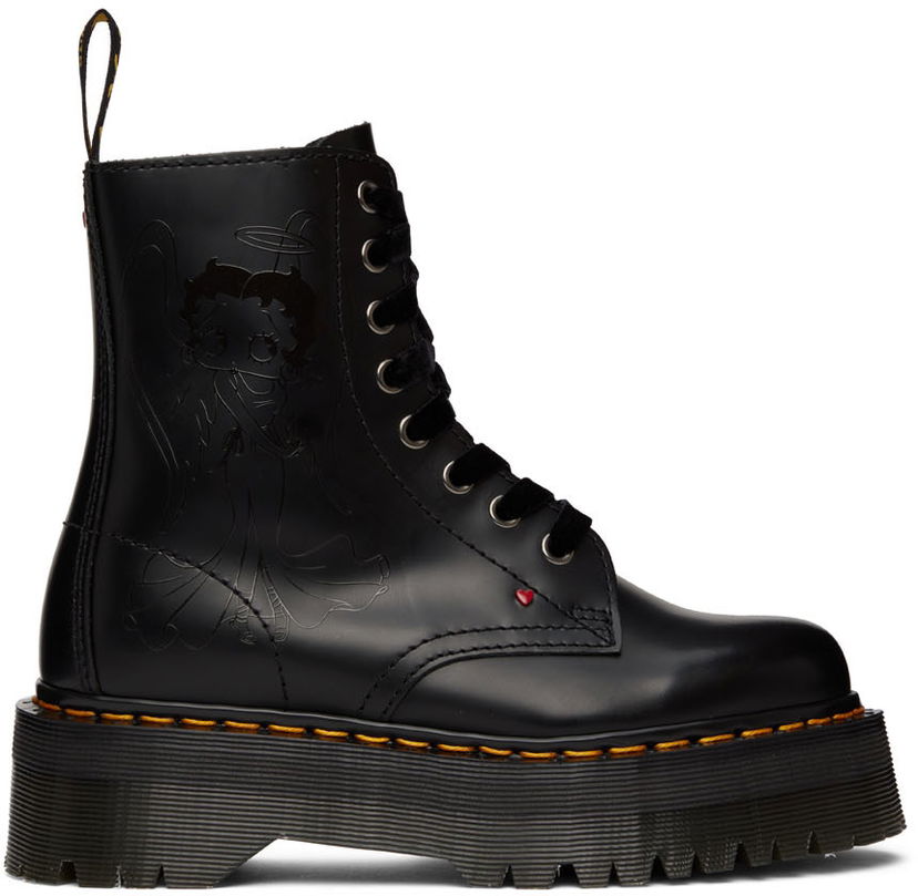 Tenisky a topánky Dr. Martens Betty Boop Jadon Boots Čierna | 27932001